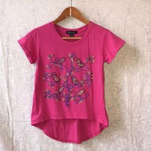 Signorelli - girls size 10/12 pheasant bling tee